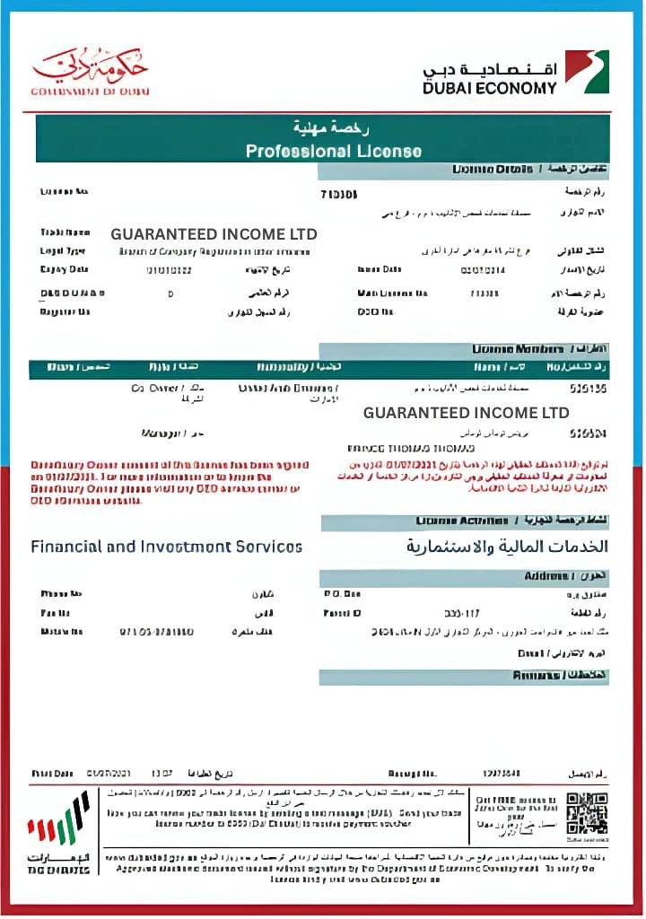 Investment Management Certificate